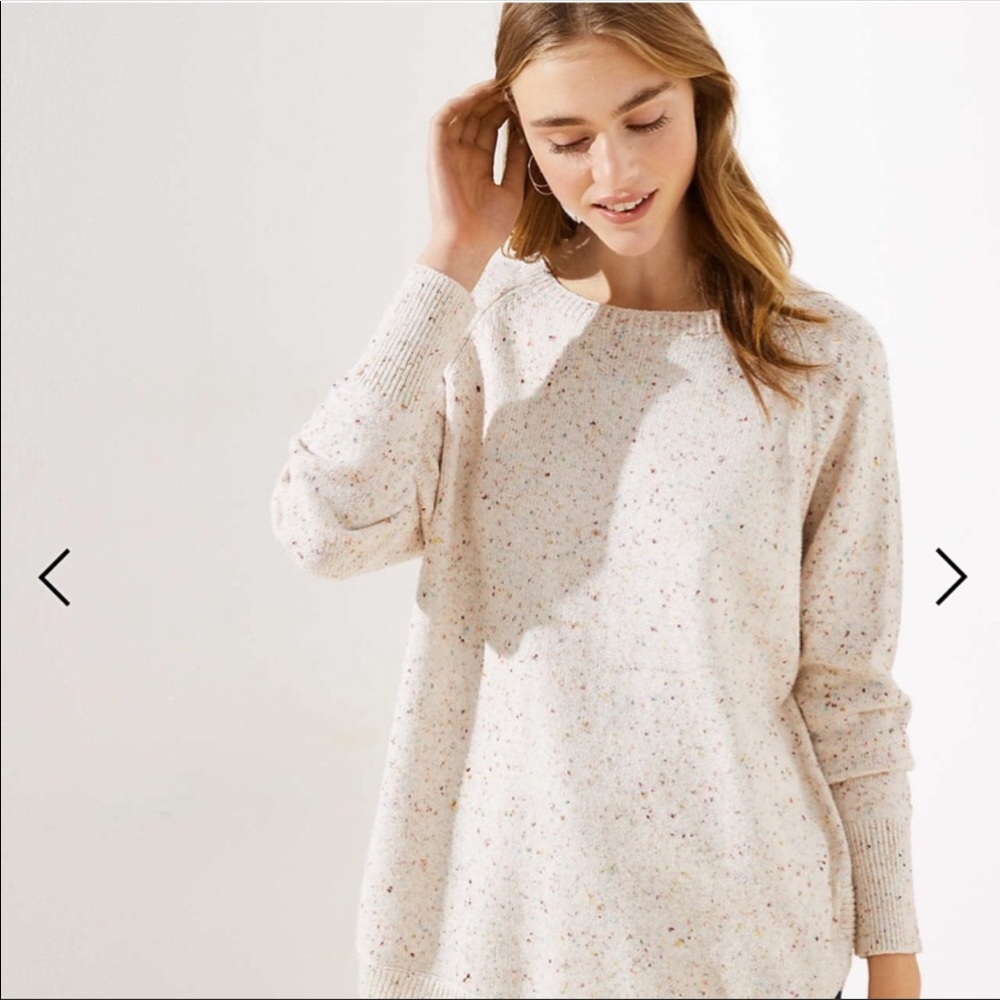 Loft Speckled Dolman Sweater (SOLD OUT)